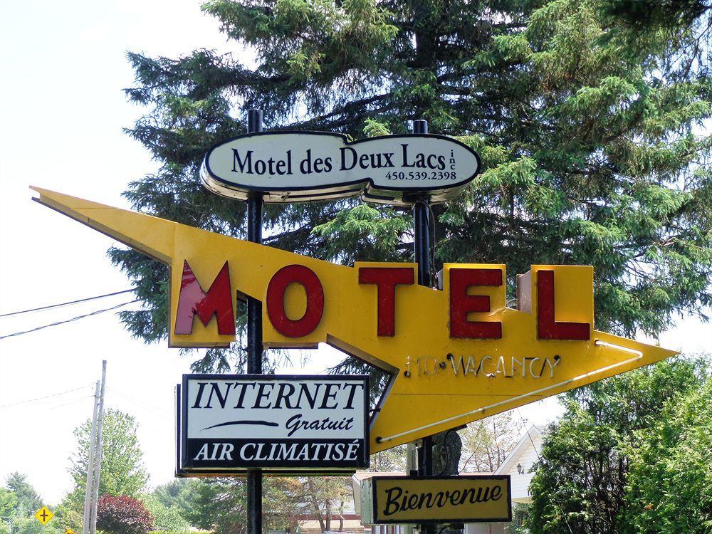 Motel Des Deux Lacs Waterloo Exteriör bild