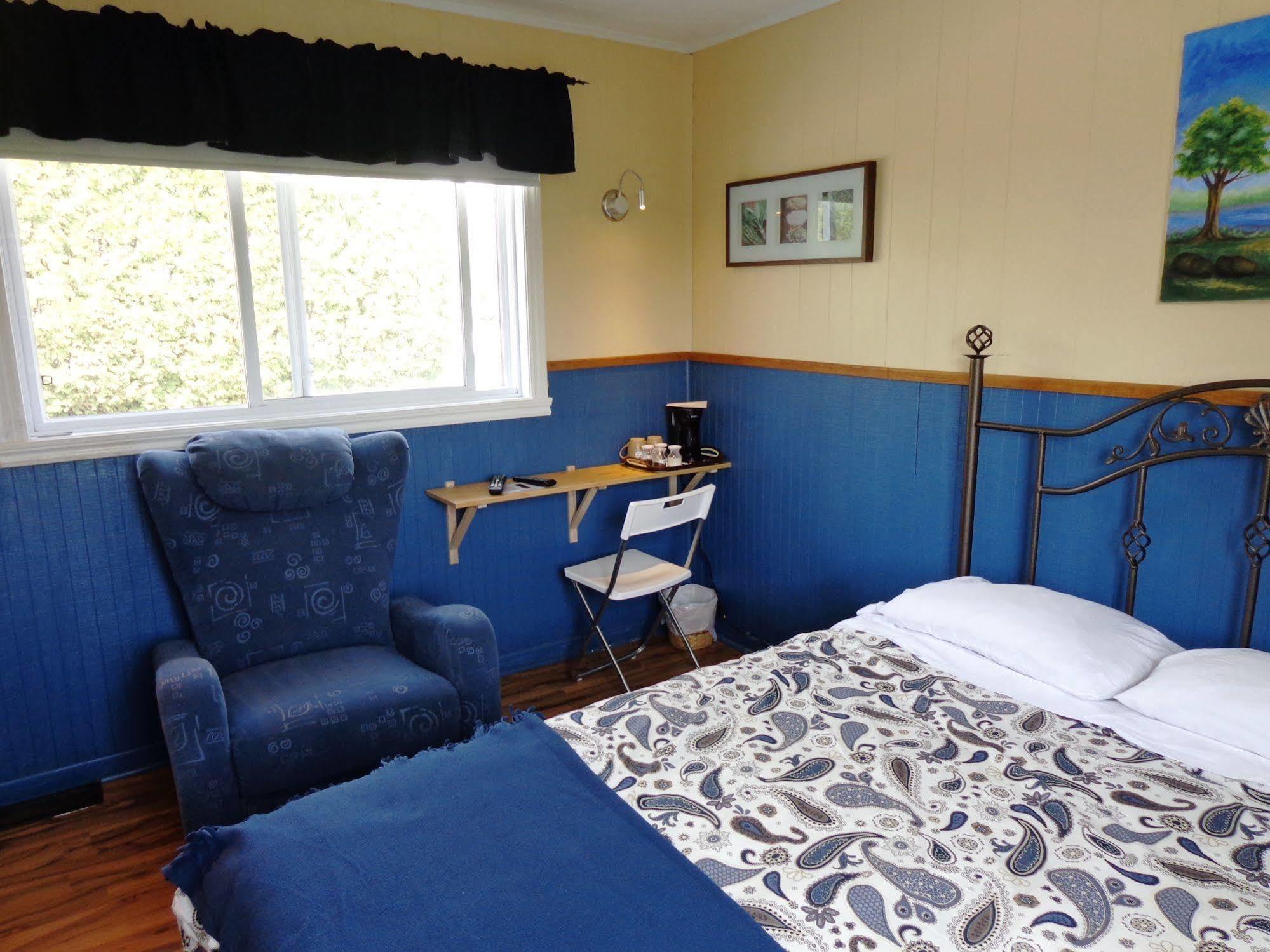 Motel Des Deux Lacs Waterloo Exteriör bild